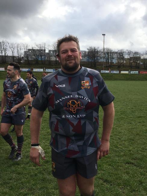 Rhys Richards - played well in his 300th game Rhys Richards - played well in his 300th game